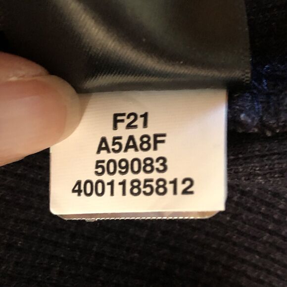 The North Face Men’s Waffle Knit L/S Shirt Navy Blue XL - Picture 11 of 11